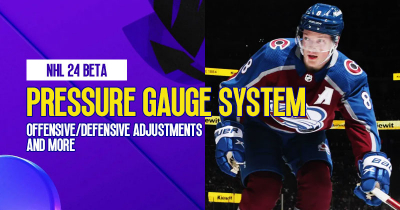 NHL 24 Beta Guide: Pressure Gauge System, Offensive/Defensive Adjustments and More