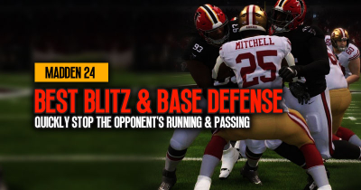 Madden 24 Best Blitz & Base Defense: How to quickly stop the opponent's running and passing?