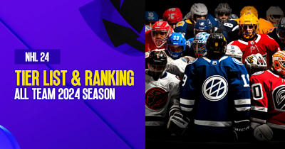 NHL 24: All Team Tier List and Ranking 2024