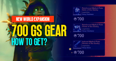 What are the ways you can get 700 GS gear in New World Expansion?