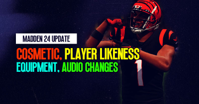 Madden 24 Update: Cosmetic, Player Likeness Updates, Equipment and Audio Changes