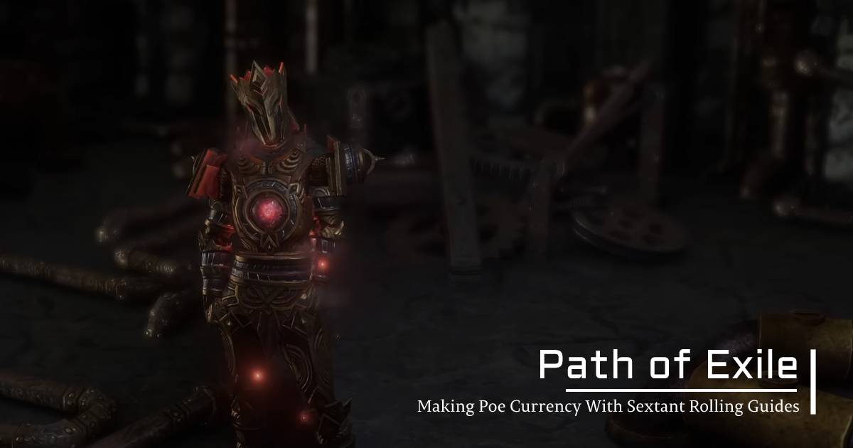 Making Poe Currency With Sextant Rolling Guides