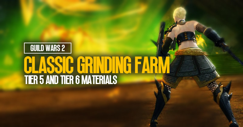 Guild Wars 2: A Classic Grinding Farm for Tier 5 and Tier 6 Materials
