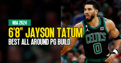 NBA 2K24 Best All Around PG Build: 6'8" Jayson Tatum Guide
