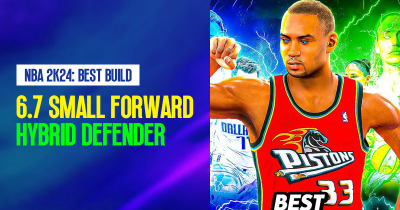 NBA 2K24 Best Build: 6.7 Small Forward Hybrid Defender Guide