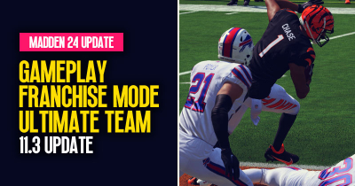 Madden 24 Update | November 2nd: Gameplay, Franchise Mode, and Ultimate Team Changes
