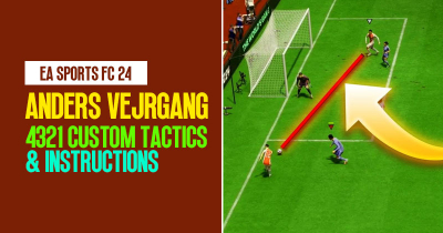 FC 24 Anders Vejrgang 4321 Custom Tactics & Instructions Guide
